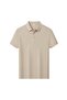 Arw98256 Seri̇ntutan--High Quality Men's Buttoned Merserized Polo Collar Tshirt