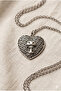 Handmade Cast Heart Shaped Pendant with Special Design - 2