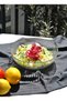 1 Piece Glass Transparent 20 cm Salad Bowl Medium Size Salad Plate Bowl 20 cm