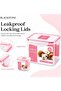Plastic Food Storage Container Set, 2 PC with Locking Lids, 1.1L + 2.5L, Leakproof Containers - 4