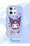 Poco C85 Compatible Case Camera Protector Blue Silicone Couple Phone Case Cartoon Pattern - 2