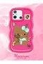 Poco C55 Compatible Case Camera Protector Red Silicone Couple Phone Case Kitty Pattern - 2