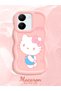 Vivo Y36 4g Compatible Case Camera Protector Pink Silicone Couple Phone Case Kitty Pattern - 2