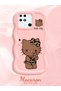 Redmi 10C Compatible Case Camera Protector Pink Silicone Couple Phone Case Kitty Pattern - 2