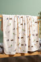 Soft Cotton Baby Blanket - Cute Park and Animal Pattern - Unisex Newborn Blanket - 3