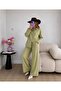 Khaki Strawberry Shirt and Pants Double Set - 2