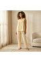 Pyjama Set Button-Down Top and Trousers Cotton - 3