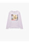 Crew Neck Printed Cotton T-Shirt