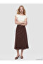 Nevavm Kayık Yaka Modal Blended Women's Crop with Difference - 2