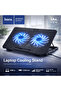 Laptop Cooling Pad with Dual Fans – High-Speed Stand for 12-17 Inch