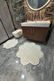 Bubble Papatya Bath Mat Set of 2 Fluffy Soft Plush Non-Slip Base Washable Decorative Bath Rug Mat - 6