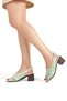 Genuine Leather Women's Daily Heeled Sandals DD0178 - 4