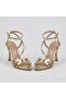 (Massıma) Women's Heeled Sandals Gold - 2