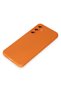 Matxzngz Galaxy S23 Fe Case Nano Inside Velvet Silicone (215246) - Orange - 4