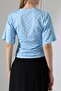 Women's Micro Digital Polka Dot Blouse - 8