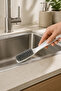 Multi-Purpose Cleaning Brush with Ergonomic Handle Hard-Bristled Joint Tile Sink Kitchen Bathroom Cleaning Brush Shn-3088