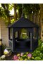 Hanging Bird Feeder, Garden Balcony Bird Feeding House, Decorative Outdoor Bird Feeder - 6