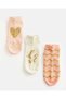 Senior Girls Assorted Ankle Socks Set (Pack Of 3) - 2