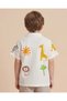 Boys Ivory Shirt And Shorts Set - 4