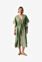 Women Mei Green Kimono