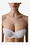 Women Lotus White Strapless Wired Bra - 3
