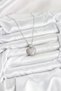 316L Steel Chain Silver Color Zircon Stone Heart Women's Necklace - 3