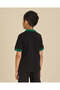 Boys Black KSA Mickey Polo T-Shirt - 3
