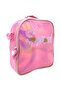 15-Inch Kids Rolling School Bag Set with Lunch Bag & Pencil Case, Shiny Trolley Backpack Pink - 5