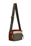 Women's Green Long Strap Fabric Crossbody Bag 26Pbd24896F - 6