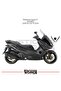 Zontes 250 Te Sticker Covering Set Full Kit Parted Sticker Model Black