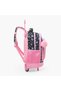 Kuromi Print Trolley Bag for Girls 5-8 Years with Water Bottle Pocket - 18 inches - 7