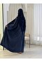 عباية غزل حرير مطرز كلوش - 6
