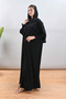 عباية ملكي بكم مطاط - 4