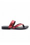 Nadine Inner and Outer Genuine Leather Flip-Flop Women's Slippers - 3