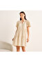 Knee Length Sleeveless Night Dress with Robe - 3