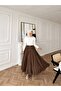 Crinkled Lining Voile Skirt