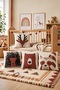 Drawing Sweet Animals Patterned 4-Piece Children's and Baby Pillow Cover Set - 2