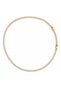 Veliora Stone Tennis Chain Women's Necklace 316L Stainless Steel Gold Color Gift - 3