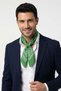 Unisex Green Shawl Patterned Scarf |   Daily Hair Accessory, Neck Gaiter, and Outdoor Bandana - 4