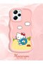 Poco X5 Pro 5g Compatible Case Camera Protector Pink Silicone Couple Phone Case Kitty Pattern - 2