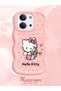 Redmi 15C 4g Compatible Case with Camera Protection Pink Silicone Couple Phone Case Kitty Pattern - 2
