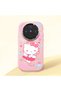 Vivo X300 Compatible Case Camera Protector Pink Silicone Couple Phone Case with Kitty Pattern