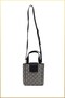Rodi Women's Monogram Patterned Hand and Shoulder Bag - Black - 3