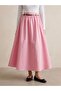Büzgü Gazzeli Soft Skirt-Pink