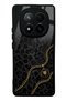 Xiaomi Redmi Note 14 Pro Plus Black Panther Gold Design Glossy Phone Case