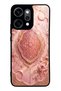 Oppo Reno 14 Pro Blush Crescent Palace Design Glossy Phone Case