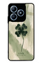 Realme C63 Glossy Phone Case with Lucky Sage Clover Design