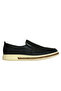 Navy Blue Leather Men's Loafer