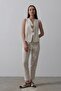Button Detailed Vest - Cream - 3