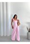 Kendi Modam Women's Tie-Strap Lycra Wide-Leg Jumpsuit Summer Stylish One-Piece Jumpsuit - 3